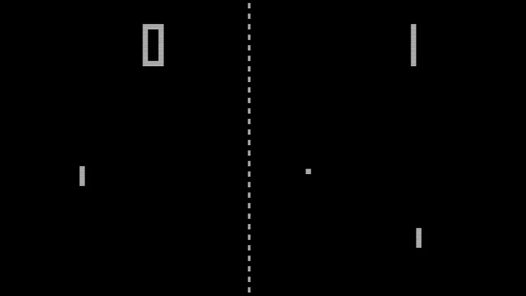 A video game history - pong