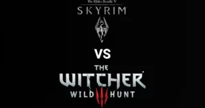 The Witcher 3 or Skyrim - Cover
