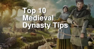 Top Ten Medieval Dynasty Tips - Cover